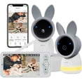 thumbnail image 1 of Arenti Baby Monitor AInanny  2cam Kit Plus  - 2 Cameras with 5-Inch Upgraded Wireless Display, 1 of 7