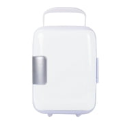 HLONKCar 4L Refrigerator Refrigerator Cooler Box Car Refrigerator Car Portable Car Small Refrigerator White