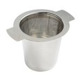 thumbnail image 2 of Meitianfacai Stainless Steel Tea Infuser With Lid Fine Mesh Strainer For Loose Leaf Tea Double-Walled Design For Optimal Steeping Easy To Clean (Silver), 2 of 8