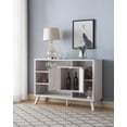 thumbnail image 3 of Multi-Tier Buffett / Server with Storage, White Oak, 3 of 3