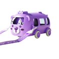 thumbnail image 1 of HAOMONZEN Water Bottle with Cute Cartoon Bus Design Removable Fun Toy Water Bottle with Adjustable Shoulder Strap Is Easy To Carry Suitable for Camping Trips Warehouse Clearance, 1 of 8