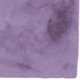 thumbnail image 3 of Linon Maven Tapis d'Accent en Polyester Faux Lapin 3'x5' Violet, 3 of 8