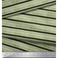 thumbnail image 2 of Soimoi Cotton Poplin Fabric Stripe Block Print Fabric by Yard 56 Inch Wide, 2 of 3