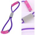 thumbnail image 2 of 2 Pack New 8 Word Resistance Exercise Elastic Band Chest Developer Rubber Expander Rope Sports Workout Resistance Bands Fitness Equipment Yoga Arms Pull Up Strength Training, 2 of 5