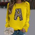 thumbnail image 1 of 2023 Chandail à Capuchon Surdimensionné pour Femmes Mode Décontractée Manches Longues Col Rond Imprimé Chandail pour Dames Hauts Blouse Costumes d'Halloween/Noël Rabais de 50 % Liquidation, 1 of 3