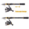 thumbnail image 4 of Spinning Rod kit,Rod And Reel With 100m Line Lures Head And 2pcs 100m Line Lures And Reel Combo Siuke Combo Kit Reel Carrier Set With 100m Mewmewcat Reel Pole Set Line Lures Head Buzhi, 4 of 6