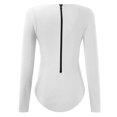 thumbnail image 5 of Gubotare Womens Soft One Piece Swimsuit Tummy Control High Waisted Bathing Suit,White L, 5 of 5