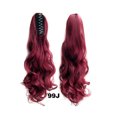 thumbnail image 4 of Extension de Queue de Cheval Longue Ondulée de 55 cm pour Femmes et Filles, Longue Bouclée, Pièce de Cheveux Synthétiques Bouclée, Extensions de Cheveux à Clip, 4 of 8