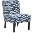 thumbnail image 1 of HOMCOM Chaise d'Appoint pour Salon avec Pieds en Bois Gris, 1 of 10
