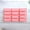 Pink, variant on Home Essentials 12-link Chocolate Small Rectangular Molds Cake Baking Molds