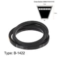 thumbnail image 2 of Unique Bargains B-1422 V-Belts Drive Belt 1422mm Inner Girth Rubber for Power Transmission 2 Pack, 2 of 6