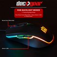 thumbnail image 3 of Deco Gear Gaming Accessory Bundle - Mechanical 18-Mode 104 Key RGB Keyboard with 11-Mode RGB Gaming Mouse and 32" x 12" Extended Mouse Pad, 3 of 6