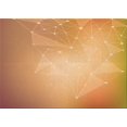 thumbnail image 1 of Ahgly Company Machine Washable Indoor Rectangle Transitional Orange Area Rugs, 3' x 5', 1 of 7