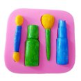 thumbnail image 3 of Agiferg Makeup Tools Lipstick Cake Shape 3D Silicone Soap Chocolate Candy Baking Molds, 3 of 3