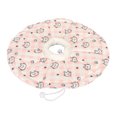 thumbnail image 2 of Cat Cone Collar, Adjustable Drawstring Breathable And Protective Cat Elizabethan Collar For Cat Kitten Prevent From Licking Wounds, 2 of 8