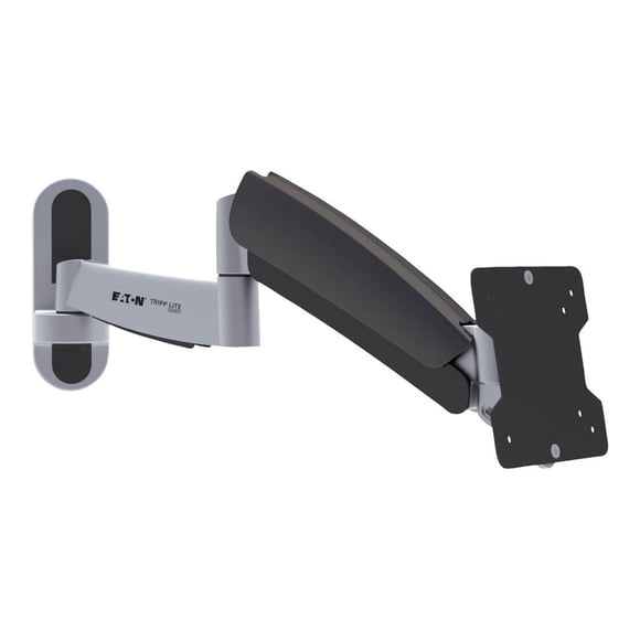 Eaton Tripp Lite Series Display TV LCD Wall Monitor Mount Arm Swivel/Tilt 13" to 27" TVs / EA / Flat-Screens - Bracket - for LCD display - steel - black - screen size: 13"-27" - wall-mountable