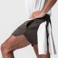 thumbnail image 3 of Besolor Men's Athletic Shorts Mesh Breathable Quick Dry Lightweight Workout Gym Shorts with Zipper Pockets, 3 of 6