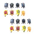 thumbnail image 3 of MasteelfCA 16 Pcs Jouets Tortue Factice Modèle Jouet Éducatif Animal Marin, 3 of 8