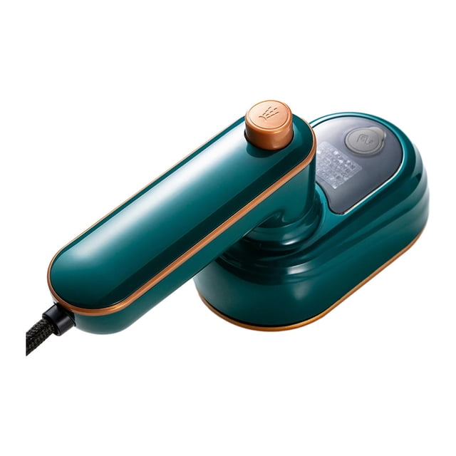 Portable Mini Steam Iron All Kind of Fabrics Use Compact Micro Steamer Iron green