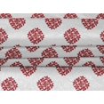 thumbnail image 5 of oneOone Velvet Maroon Fabric Block Sewing Material Print Fabric By The Yard 58 Inch Wide-K1, 5 of 5