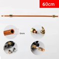 thumbnail image 4 of Pièce de Compresseur d'Air Domestique Tube d'Échappement Filetage 9mm Performance Durable Fonctionnement Fluide Matériau Aluminium 600mm, 4 of 8