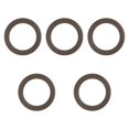 thumbnail image 3 of Bunblic Air Pump Piston Rubber Piston Spare Part Professional Oil Silent Compressor Upgrade Air Compressor Piston 5Pcs 550W Brown, 3 of 8