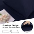 thumbnail image 4 of Unique Bargains Silky-Soft Pillowcase Microfiber Body Pillow Case Cover with Envelope Closure, 4 of 9