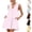 Style1-Pink dresses for women, variant on Mceream Dresses for Women Plus Size with Pockets Casual A Line Flowy Tank Dresses Summer Sleeveless V Neck Ruffled Hem Party Ruched Short Dress White S