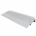 thumbnail image 2 of Rampe de Seuil de Mobilité en Aluminium à Ressort Argenté de 2-1/4 Po de Hauteur pour Fauteuils Roulants, Trottinettes et Chaises Électriques, 2 of 4