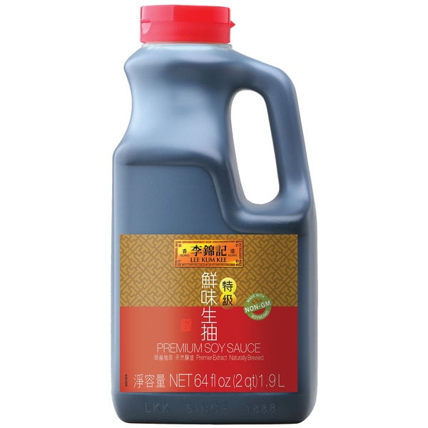 Lee Kum Kee Sauce Soya de Qualité Supérieure 1/2 Gallon