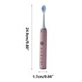 thumbnail image 2 of EGNMCR Household Vibrating Soft Bristle Toothbrush, Tooth Flusher, Rechargeable Automatic Adult Electric Toothbrush Electric brush, 2 of 2