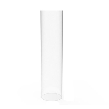 FixtureDisplays® Tube Acrylique Transparent Diamètre 3 Pouces (2.953 Pouces exact Extérieur dim) x 12 Pouces Long, 5/64 Pouces (2mm) Mur Ouvert 15140-12"-1PK