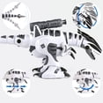 thumbnail image 4 of Fisca Intelligent Remote Control Shooting Darts Robot Dinosaur Toys for Kids, 11 Channel Programmable Touch Interactive War Robot, 4 of 6