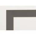 thumbnail image 3 of BrandtWorks Miroir Mural Moderne Mat Charbon 29,5 x 52,5 Po BM071L3, 3 of 3