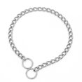 thumbnail image 1 of Pet Choke Collar  Dog Choke Collar  Dog Training Choker  Pet Metal Collar  Stainless Steel Dog Choke Collar Double  Chain For Pet Walking Training2.5mmx50cm, 1 of 5