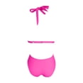 thumbnail image 5 of Women Two Piece Bathing Suits Push Up Bikini Set Swimsuit Vintage Swimwear, 5 of 5