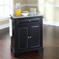 thumbnail image 2 of Bowery Hill Solid Granite Top Kitchen Island in Black, 2 of 6