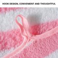 thumbnail image 4 of Absorbent Velvet Face Wash Towel for Children Household Use, Soft Striped Design with High Water Absorption, Machine Washable for Bathroom Gym and Travel, 4 of 8