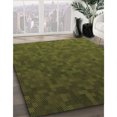 thumbnail image 3 of Ahgly Company Machine Washable Indoor Rectangle Transitional Chocolate Brown Area Rugs, 4' x 6', 3 of 7