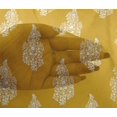 thumbnail image 5 of oneOone Viscose Chiffon Yellow Fabric Block Fabric For Sewing Printed Craft Fabric By The Yard 42 Inch Wide-WO, 5 of 5