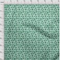 thumbnail image 4 of oneOone Viscose Chiffon Green Fabric Floral Craft Projects Decor Fabric Printed By The Yard 42 Inch Wide, 4 of 4