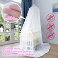 thumbnail image 2 of LCXmlly Gnome Figurine Easy Installation Dome Net Princess Canopy for Bedcover, 2 of 6