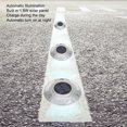 thumbnail image 3 of Automatic Illumination Aluminum Alloy Solar Road Stud Light Waterproof IP68 6V 1.8W LED Deck Lighting, 3 of 8