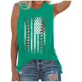 thumbnail image 1 of SMihono Hauts pour Femmes Débardeur Mode Femme Col Rond Imprimé Blouse Sans Manches T-Shirt Été Débardeurs Débardeurs pour Femmes Hauts d'Été pour Femmes, 1 of 3