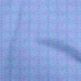 thumbnail image 1 of oneOone Tissu Velours Bleu Moyen Lignes Géométriques Matériel de Robe Tissu Imprimé Tissu au Mètre 58 Pouces de Large, 1 of 4