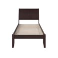 thumbnail image 3 of Portland Twin Solid Wood Platform Bed in Espresso, 3 of 5