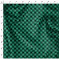thumbnail image 4 of Soimoi Green Viscose Chiffon Fabric Diagonal Check Printed Fabric 1 Yard 42 Inch Wide, 4 of 5