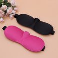 thumbnail image 4 of 2Pcs Sleeping Eyeshade 3D Eye Mask Breathable Blindfold Adjustable Eye Patch for Men Women, 4 of 8