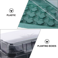 thumbnail image 4 of 3 Ensembles Boîtes de Germination 20 Trous Plateau de Plantation (Vert, Blanc, Noir), 4 of 7