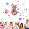 thumbnail image 1 of TIMIFIS Balloons Used For Birthday Party, Anniversary Celebration 32IN Number Decoration DecorFall s, 1 of 4
